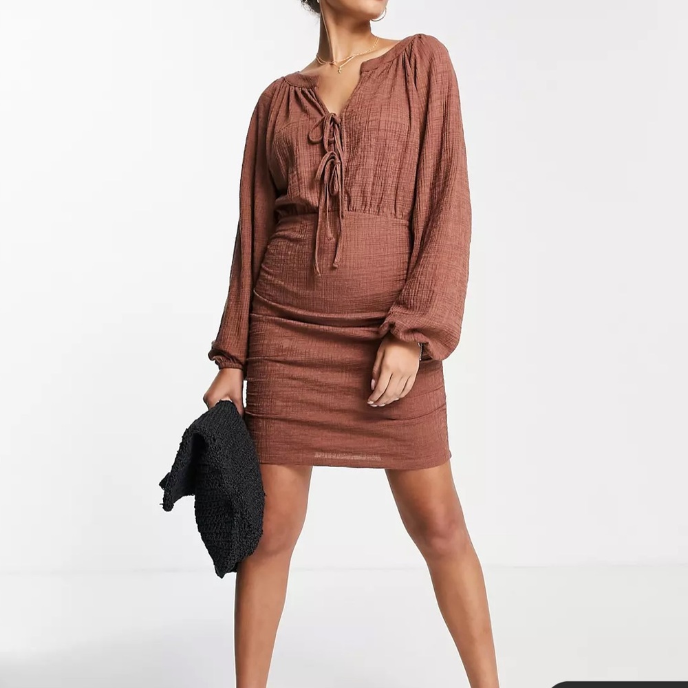 Asos textured dress